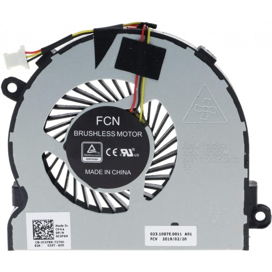 VENTILADOR CPU INSPIRON 15 3565 3567 3568 P63F VOSTRO 14 3468 VOSTRO 15 3568 SERIES | DFS170005010T 0CGF6X CGF6X