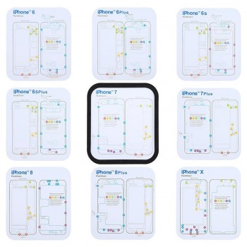 PATRON DE DESMONTAJE MAGNETICO PARA IPHONE X 8 8P 7 7P 6 6S 6P 6SP