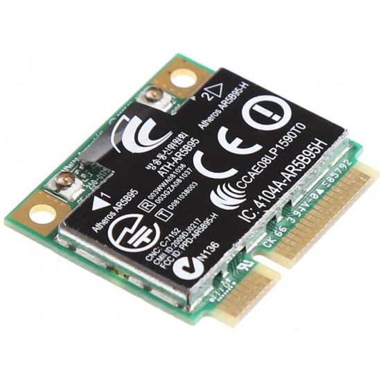 TARJETA ATHEROS AR5B95 WIRELESS WIFI WLAN CARD FOR HP G42 CQ42 G62 CQ62 PAVILION DV7 SERIES | 605560-005 ATHEROS QUALCOMM 10910