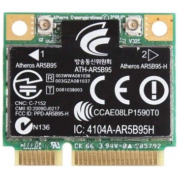 TARJETA ATHEROS AR5B95 WIRELESS WIFI WLAN CARD FOR HP G42 CQ42 G62 CQ62 PAVILION DV7 SERIES | 605560-005