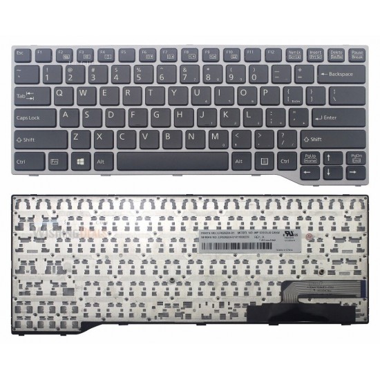 TECLADO US FUJITSU LIFEBOOK E544 E733 E734 E743 E744 SERIES | CP629218-01 MP-12S36USJD85W FUJITSU 10336