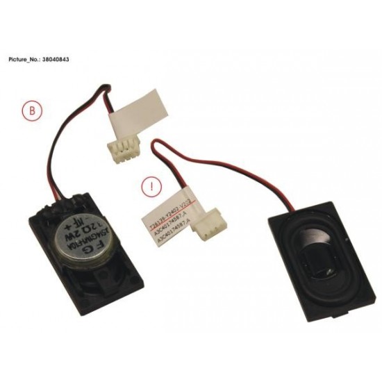 PAR DE ALTAVOCES AIO FUJITSU ESPRIMO X913T X923 X923-T X956 X956T SERIES | T26139-Y2402-V202 FUJITSU 11570