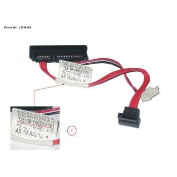 CABLE HDD AIO FUJITSU ESPRIMO X913T X923 X923-T X956 X956T SERIES | T26139-Y4033-V101