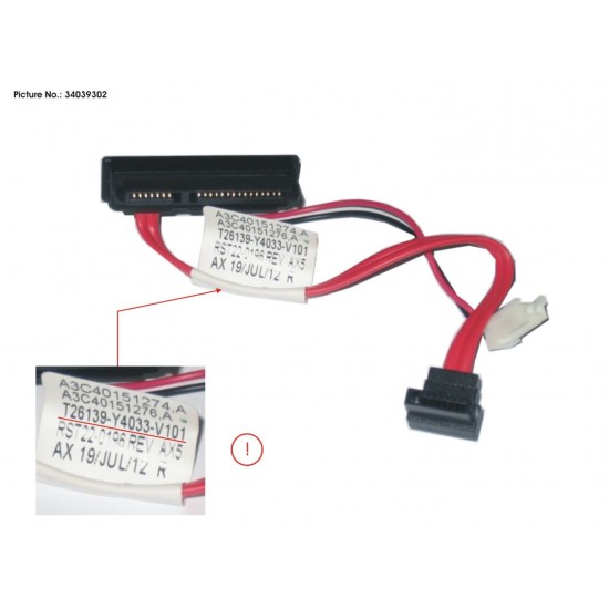 CABLE HDD AIO FUJITSU ESPRIMO X913T X923 X923-T X956 X956T SERIES | T26139-Y4033-V101 FUJITSU 11566