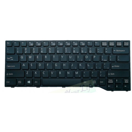 TECLADO US FUJITSU LIFEBOOK E544 E733 E734 E743 E744 SERIES NEGRO CON FRAME NEGRO FUJITSU 11420