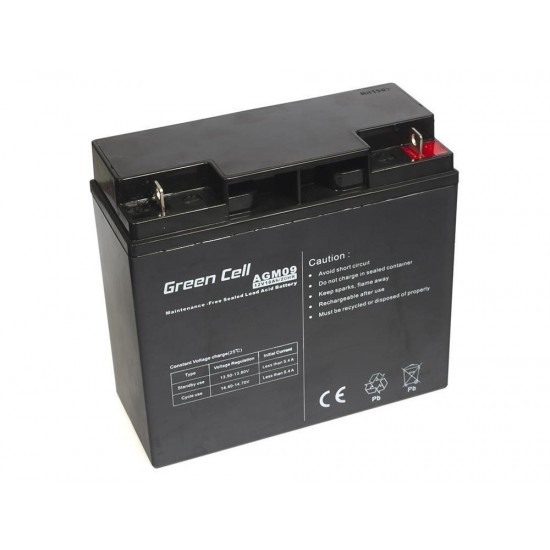 BATERIA GREEN CELL AGM 12V / 18A | AGM09 GREEN CELL 10168