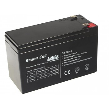 BATERIA GREEN CELL AGM 12V / 9A  | AGM06