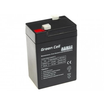 BATERIA GREEN CELL AGM 6V / 4.5A | AGM02