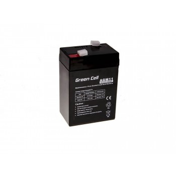 BATERIA GREEN CELL AGM 6V / 5A | AGM11