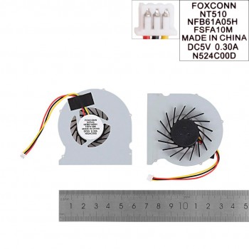 VENTILADOR CPU HAIER MINI 2 FOXCONN NT330I NT510 NT410 NT425 NT435 NT-A3700 SERIES