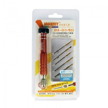 DESTORNILLADOR DE PRECISION 6 EN 1 JAKEMY JM-8140