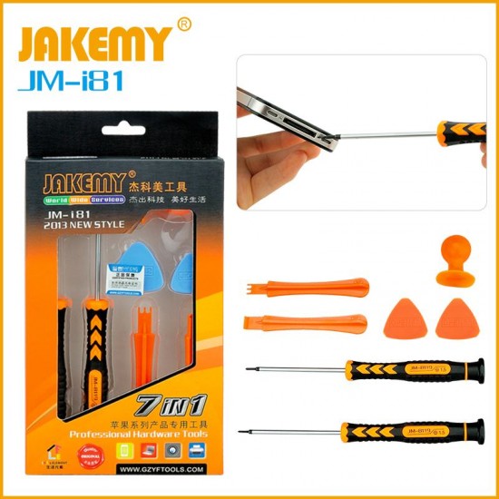 KIT DE HERRAMIENTAS IPHONE JAKEMY JM-i81 JAKEMY 03324