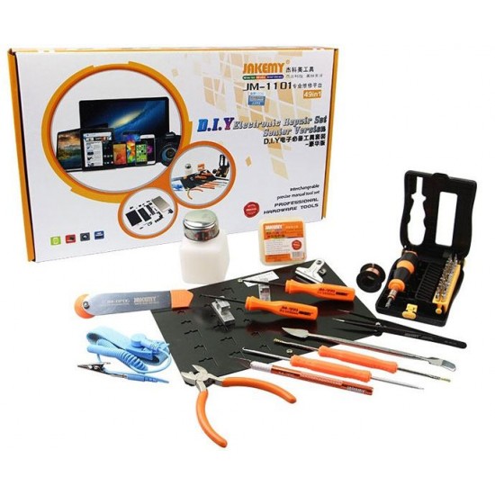 KIT DE REPARACION 49 EN 1 JAKEMY JM-1101 JAKEMY 03257