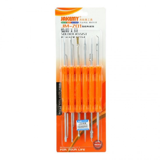 JUEGO DE HERRAMIENTAS PARA SOLDADURA | JAKEMY JM-Z01 JAKEMY 03767