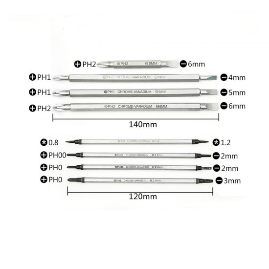 KIT HERRAMIENTAS 10 EN 1 TOOL 8028 JAKEMY 07563