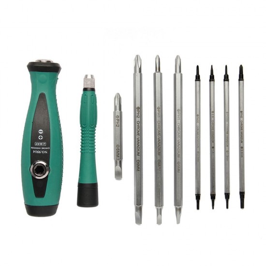 KIT HERRAMIENTAS 10 EN 1 TOOL 8028 JAKEMY 07563