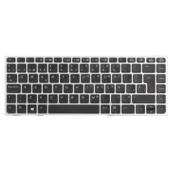 TECLADO ESPAÑOL HP ELITEBOOK 6460B 6465B 8460P 8460W SERIES CON POINTSTICK FRAME GRIS