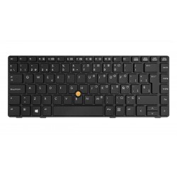 TECLADO ESPAÑOL HP ELITEBOOK 6460B 6465B 8460P 8460W SERIES CON POINTSTICK COLOR NARANJA | 6037B0079210 684333-161 700945-161 702654-161 V119026CK4