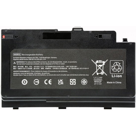 BATERIA HP ZBOOK 17 G4 SERIES | AA06XL | 11.4V · 8300MAH