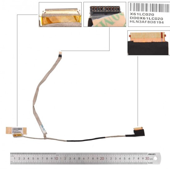 CABLE FLEX DE PANTALLA HP PROBOOK 430 G3 435 G3 SERIES | DD0X61LC020 HP 10738