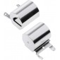 CUBRE BISAGRAS PORTATIL HP 250 G6 255 G6 15-BS 15-BW SERIES COLOR PLATEADO HP 31931