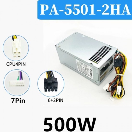 FUENTE DE ALIMENTACIÓN HP 400 G3 600 G3 800 G3 400 G4 600 G4 800 G4 500W | L77487-001 L89233-001 PA-5501-2HA