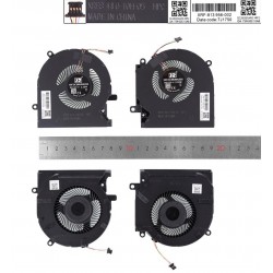 PAR DE VENTILADORES CPU+GPU HP OMEN 15-EK 15-EN SERIES | M04215-001 M04216-001 M04217-001 M04218-001 ( MODELO CON MOTOR DE 12V )