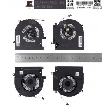 PAR DE VENTILADORES CPU+GPU HP OMEN 15-EK 15-EN SERIES | M04215-001 M04216-001 M04217-001 M04218-001 ( MODELO CON MOTOR DE 12V )