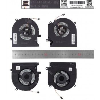 PAR DE VENTILADORES CPU+GPU HP OMEN 15-EK 15-EN SERIES | M04215-001 M04216-001 M04217-001 M04218-001 ( MODELO CON MOTOR DE 5V )