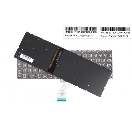 TECLADO LATINO HP 15-CW 15S-DU 15-DU 15-DY 15S-DY SERIES COLOR SILVER/PLATA  RETROILUMINADO | V162646LS1