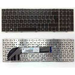 TECLADO ESPAÑOL HP PROBOOK 4540S 4545S SERIES CON FRAME GRIS