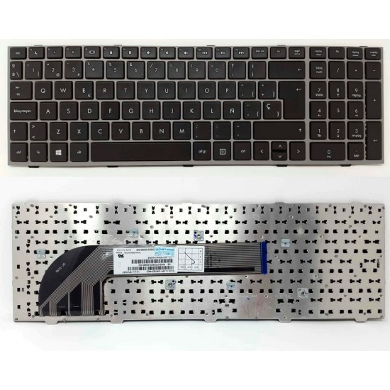 TECLADO ESPAÑOL HP PROBOOK 4540S 4545S SERIES CON FRAME GRIS HP 10860