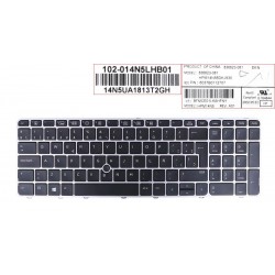 TECLADO ESPAÑOL HP ELITEBOOK 850 G3 850 G4 ZBOOK 15U G3 15U G4 SERIES COLOR PLATA/SILVER CON POINTSTICK Y RETROILUMINADO | 836623-061