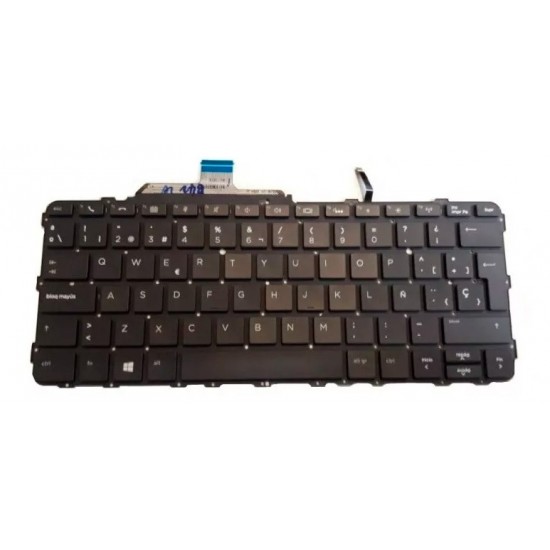 TECLADO ESPAÑOL HP ELITEBOOK FOLIO G1 SERIES NEGRO SIN MARCO RETROILUMINADO | 850915-291 850915-001 850915-071 HP 34345