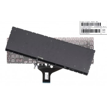 TECLADO ESPAÑOL HP OMEN 17-CB TPN-C144 SERIES RETROILUMINADO COLOR NEGRO LETRAS ROJAS