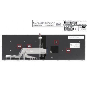 TECLADO ESPAÑOL HP PROBOOK 450 G5 455 G5 470 G5 650 G4 650 G5 SERIES CON MARCO GRIS