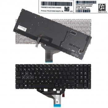 TECLADO ESPAÑOL HP OMEN 15-DC SERIES NEGRO RETROILUMINADO
