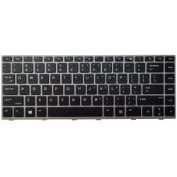 TECLADO INGLÉS HP ELITEBOOK 840 G5 846 G5 745 G5 SERIES CON MARCO GRIS NO RETROILUMINADO Y SIN POINTSTICK | L14377-161 L11307-07