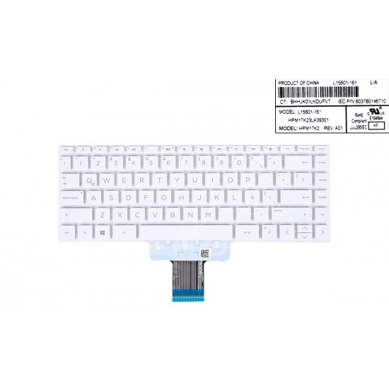 TECLADO LATINO HP 240 G6 14-AB 14-BS 14-BK 14-BF 14-CB 14-BW SERIES | 920894-001