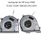 PAR DE VENTILADORES CPU+GPU HP ENVY X360 15-DS 15-DR 15M-DS SERIES | L53542-001 L53541-001 HP 31906