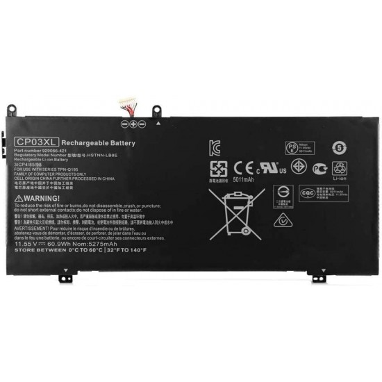BATERIA HP SSPECTRE X360 13-AEE SERIES | CP03060XL CP03XL HSTNN-LB8E HP 12330
