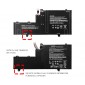 BATERIA HP ELITEBOOK X360 1030 G2 SERIES | 863167-1B1 863280-855 HSN-I04C HSTNN-IB70 HSTNN-IB7 OM03XL HP 11142