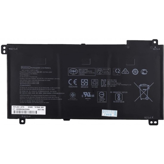 BATERIA HP PROBOOK X360 440 G1 SERIES | RU03XL RU03 L12717-421 L12717-541 L12791-855 RU03048XL HP 12334