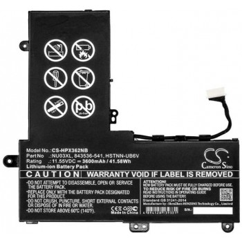 BATERIA HP PAVILION X360-11 STREAM X360-11 SERIES | NU03XL TPN-C128 TPN-W117