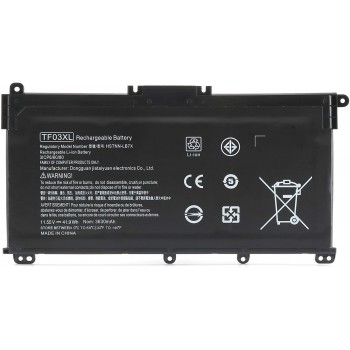 BATERIA HP COMPATIBLE PAVILION 14-BP 14-BF 14-BK 15-CC 15-CD 15-CK 17-AR SERIES | TF03XL