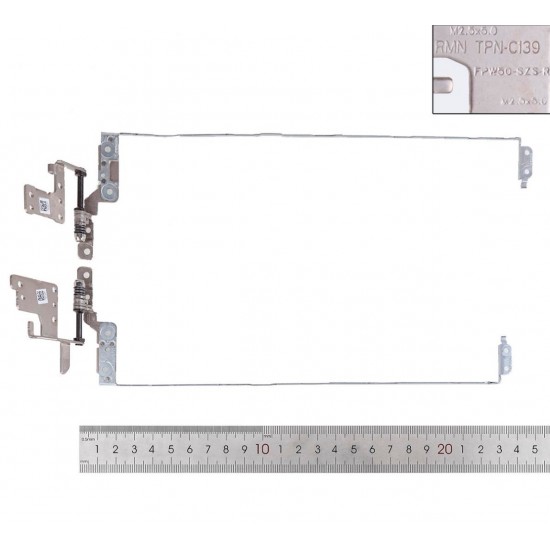 PAR DE BISAGRAS HP 250 G8 15T-DW 15Z-GW 15S-DU A5S-DY 15-DW TPN-C139 SERIES | L52009-001