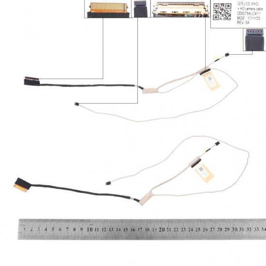 CABLE DE PANTALLA HP 15-CB TPN-Q193 SERIES | DDG75ALC411 HP 10120
