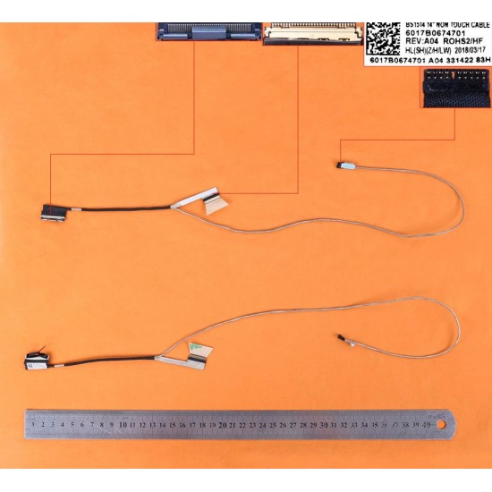 CABLE DE PANTALLA HP PROBOOK 640 G2 645 G2 640 G3 BS1514 SERIES | 6017B0674701 840660-001 HP 12294