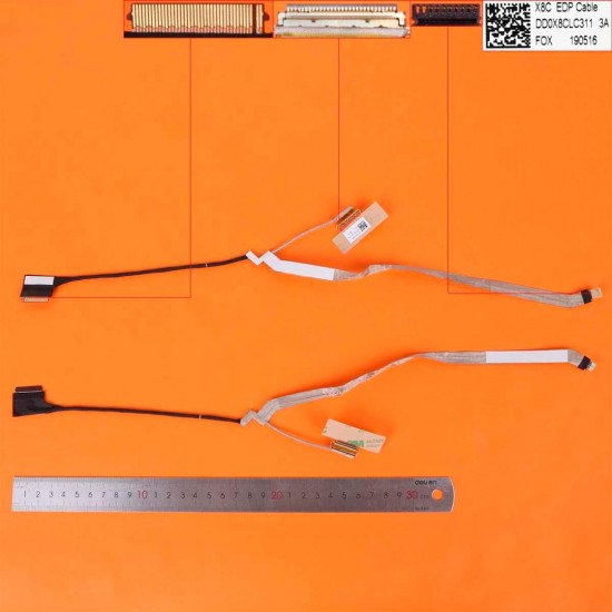 CABLE DE PANTALLA HP PROBOOK 450 G5 455 G5 451 G5 SERIES | DD0X8CLC311 HP 09592