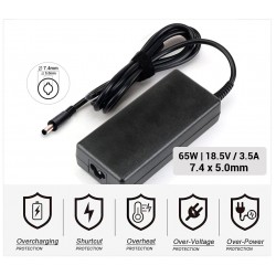 CARGADOR HP COMPATIBLE | 18.5V / 3.5A | 7.4 x 5.0mm | 65W